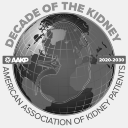 DECADE OF THE KIDNEY AMERICAN ASSOCIATION OF KIDNEY PATIENTS AAKP 2020-2030 trademark