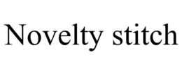 NOVELTY STITCH trademark
