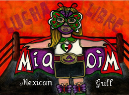LUCHA LIBRE MIA MEXICAN GRILL trademark