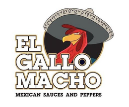 EL GALLO MACHO MEXICAN SAUCES AND PEPPERS trademark
