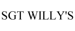 SGT WILLY'S trademark