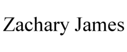 ZACHARY JAMES trademark