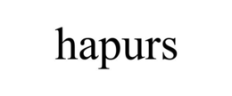 HAPURS trademark