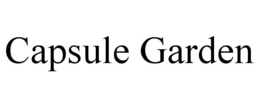 CAPSULE GARDEN trademark