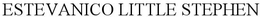 ESTEVANICO LITTLE STEPHEN trademark