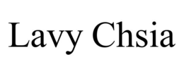 LAVY CHSIA trademark