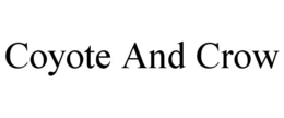 COYOTE AND CROW trademark