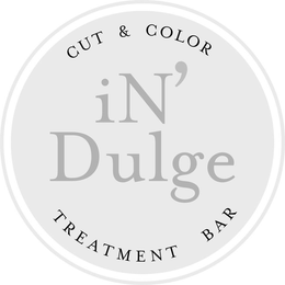 IN'DULGE CUT & COLOR TREATMENT BAR trademark