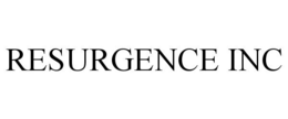 RESURGENCE INC trademark