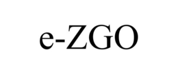 E-ZGO trademark