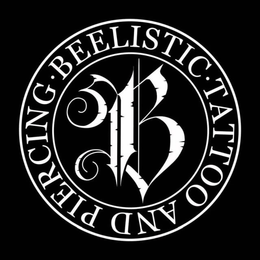 BEELISTIC TATTOO AND PIERCING trademark