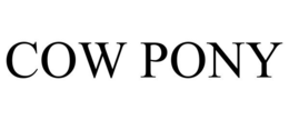 COW PONY trademark