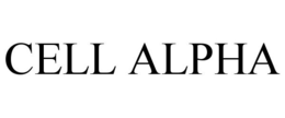 CELL ALPHA trademark