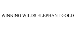 WINNING WILDS ELEPHANT GOLD trademark