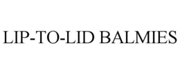 LIP-TO-LID BALMIES trademark