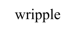 WRIPPLE trademark