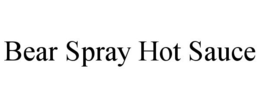 BEAR SPRAY HOT SAUCE trademark