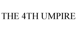 THE 4TH UMPIRE trademark