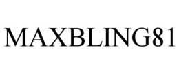 MAXBLING81 trademark