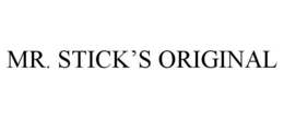 MR. STICK'S ORIGINAL trademark