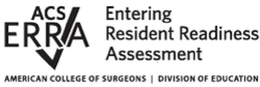 ACS ERRA ENTERING RESIDENT READINESS ASSESSMENT AMERICAN COLLEGE OF SURGEONS | DIVISION OF EDUCATION trademark
