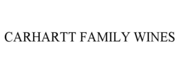 CARHARTT FAMILY WINES trademark