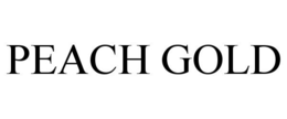 PEACH GOLD trademark