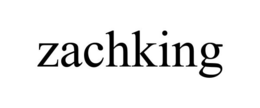 ZACHKING trademark