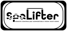 SPA LIFTER REMOTE CONTROLLED COMFORTABLY FROM YOUR HOME trademark