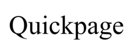 QUICKPAGE trademark