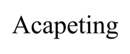 ACAPETING trademark