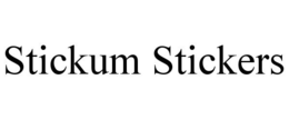 STICKUM STICKERS trademark