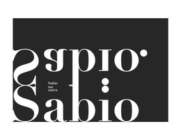 SAPIO SABIO SABIO DEL OESTE trademark
