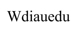 WDIAUEDU trademark
