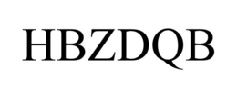 HBZDQB trademark