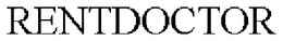 RENTDOCTOR trademark