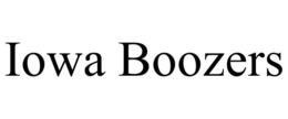 IOWA BOOZERS trademark
