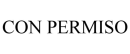 CON PERMISO trademark
