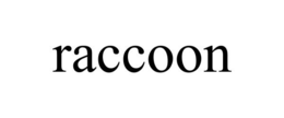 RACCOON trademark