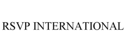 RSVP INTERNATIONAL trademark
