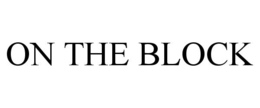 ON THE BLOCK trademark