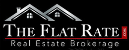 THE FLAT RATE .COM REAL ESTATE BROKERAGE trademark