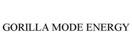 GORILLA MODE ENERGY trademark