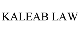 KALEAB LAW trademark
