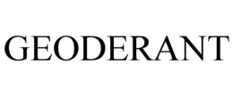 GEODERANT trademark