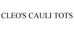 CLEO'S CAULI TOTS trademark