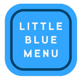 LITTLE BLUE MENU trademark