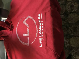 LLA LIFE LANGUAGE APPAREL trademark