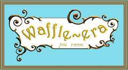 WAFFLE~ERA TEA ROOM trademark
