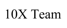 10X TEAM trademark